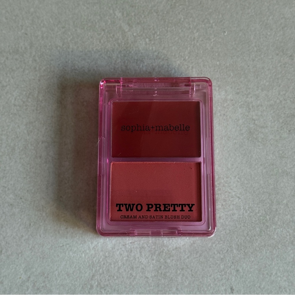 Sophia + Mabelle Two Pretty Blush Duo Strawberry Sorbet